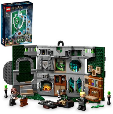 Конструктор LEGO Флаг факультета Слизерин 76410, деталей 349 шт
