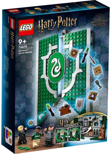 Конструктор LEGO Флаг факультета Слизерин 76410, деталей 349 шт