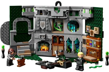 Конструктор LEGO Флаг факультета Слизерин 76410, деталей 349 шт