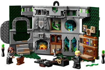 Конструктор LEGO Флаг факультета Слизерин 76410, деталей 349 шт купить,NaN
