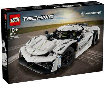 Конструктор LEGO Белый гиперкар Koenigsegg Jesko Absolut White Technic 42184, деталей 801 шт купить,0