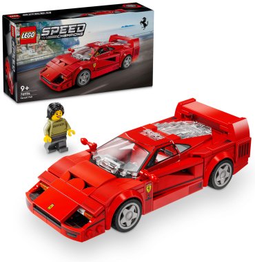 Конструктор LEGO Суперкар Ferrari F40 Speed Champions 76934, деталей 318 шт