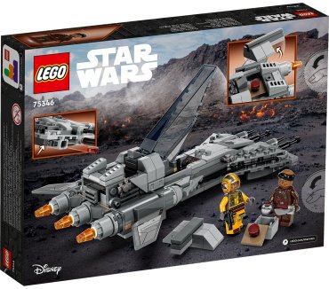 Конструктор LEGO Пиратский истребитель 75346, деталей 285 шт купить,0