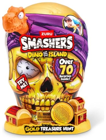 Набор ЯЙЦО С СЕКРЕТОМ DINO ISLAND GOLD TREASURE HUNT Smashers 74123 купить,NaN