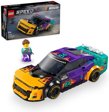 Конструктор LEGO NASCAR Next Gen Chevrolet Camaro Zl Speed Champions 76935, деталей 328 шт