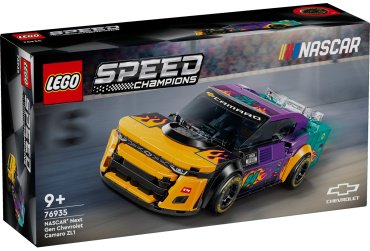 Конструктор LEGO NASCAR Next Gen Chevrolet Camaro Zl Speed Champions 76935, деталей 328 шт