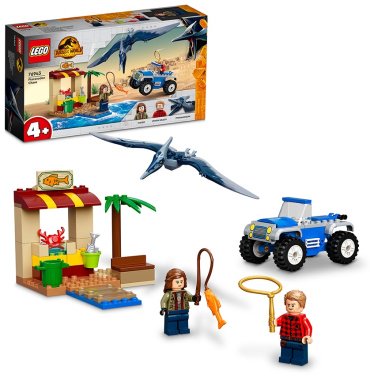 Конструктор LEGO Погоня за птеранодоном 76943, деталей 194 шт