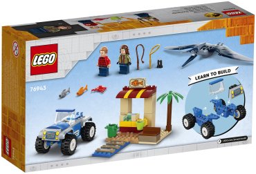 Конструктор LEGO Погоня за птеранодоном 76943, деталей 194 шт купить,0