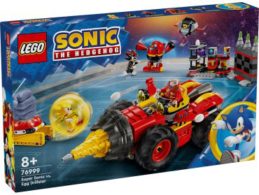Конструктор LEGO Супер Соник против Эгг Дриллстера Sonic the Hedgehog 76999, деталей 590 шт купить,NaN