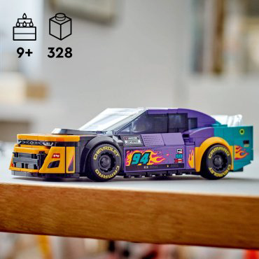 Конструктор LEGO NASCAR Next Gen Chevrolet Camaro Zl Speed Champions 76935, деталей 328 шт купить,NaN