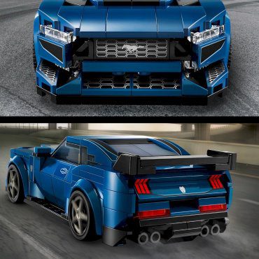 Конструктор LEGO Спортивный автомобиль Ford Mustang Dark Horse Speed Champions 76920, деталей 344 шт купить,NaN