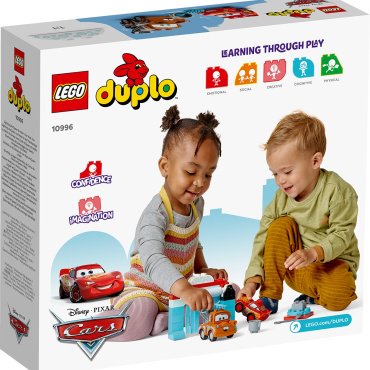 Конструктор LEGO Молния Маккуин и Мэтр 10996, деталей 29 шт