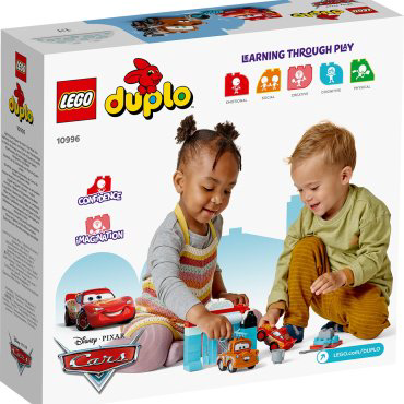 Конструктор LEGO Молния Маккуин и Мэтр 10996, деталей 29 шт купить,NaN