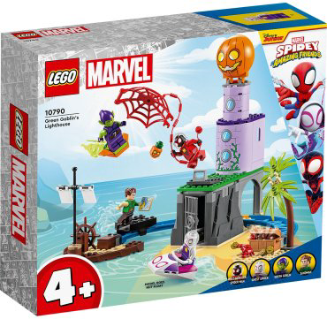 Конструктор LEGO Команда Пауков на Маяке Зеленого Гоблина 10790, деталей 149 шт купить,NaN