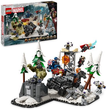 Конструктор LEGO Финальная битва с Альтроном Marvel 76291, деталей 613 шт