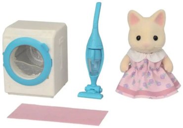 Набор Прачечная и Цветочная кошечка Sylvanian Families 5775