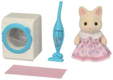 Набор Прачечная и Цветочная кошечка Sylvanian Families 5775
