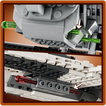Конструктор LEGO Мандалорский истребитель Клыков 75348, деталей 957 шт купить,NaN