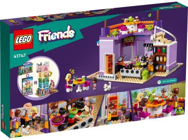 Конструктор LEGO Общественная кухня Хартлейк-Сити 41747, деталей 695 шт