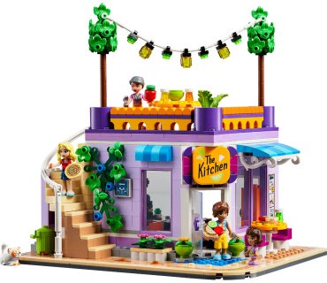 Конструктор LEGO Общественная кухня Хартлейк-Сити 41747, деталей 695 шт