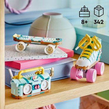 Конструктор LEGO Ретро роликовые коньки Creator 31148, деталей 342 шт - ForteMarket Конструктор LEGO Ретро роликовые коньки Creator 31148, деталей 342 шт купить,0