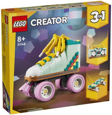 Конструктор LEGO Ретро роликовые коньки Creator 31148, деталей 342 шт - ForteMarket Конструктор LEGO Ретро роликовые коньки Creator 31148, деталей 342 шт купить,0