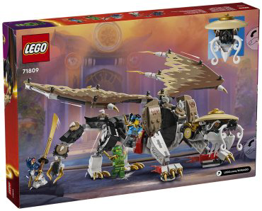 Конструктор LEGO Эгалт-повелитель Дракона Ninjago 71809, деталей 532 шт купить,NaN