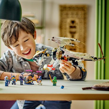 Конструктор LEGO Эгалт-повелитель Дракона Ninjago 71809, деталей 532 шт купить,NaN