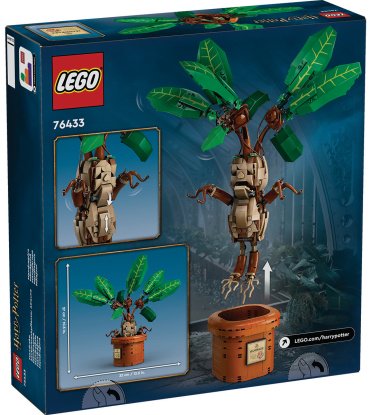 Конструктор LEGO Мандрагора Harry Potter 76433, деталей 579 шт