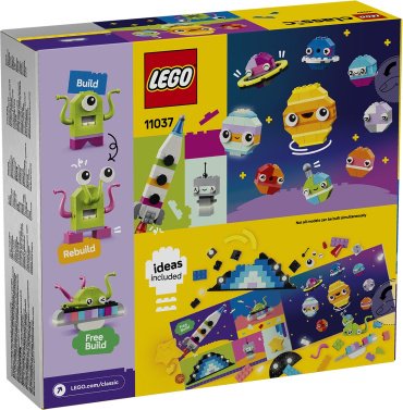 Конструктор LEGO Креативные космические планеты Classic 11037, деталей 450 шт купить,0