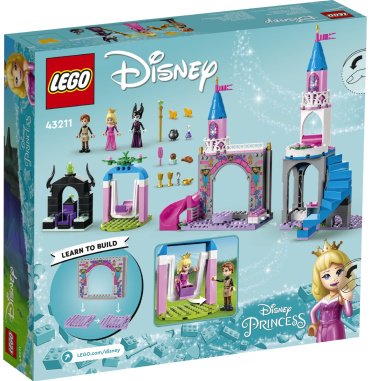 Конструктор LEGO Замок Авроры 43211, деталей 187 шт
