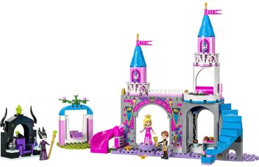 Конструктор LEGO Замок Авроры 43211, деталей 187 шт