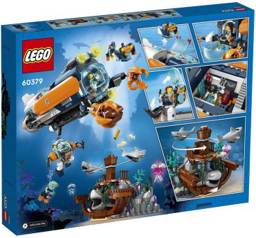 Конструктор LEGO Глубоководная подводная лодка 60379, деталей 842 шт купить,NaN