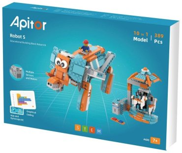 Apitor Robot S 10в1 853598055, деталей 389 шт