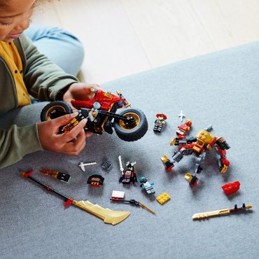 Конструктор LEGO Механический Райдер Кая 71783, деталей 312 шт