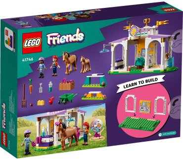 Конструктор LEGO Школа верховой езды 41746, деталей 134 шт