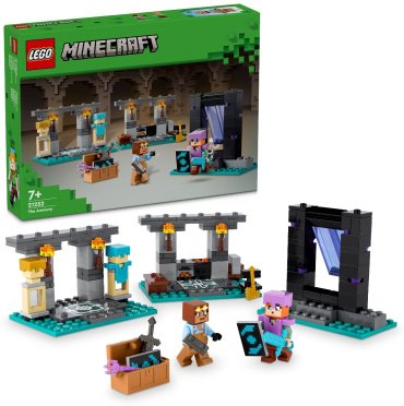 Конструктор LEGO Оружейная палата Minecraft 21252, деталей 203 шт