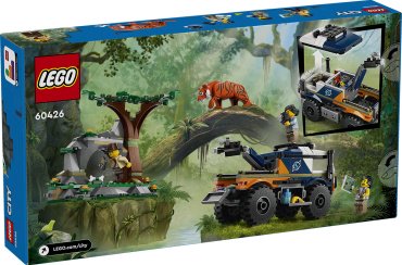 Конструктор LEGO Внедорожный грузовик исследователь джунглей City 60426, деталей 314 шт купить,0