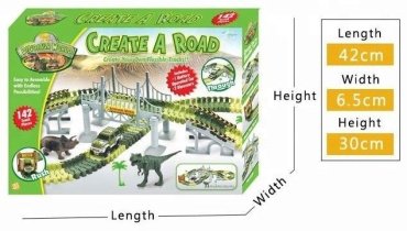 Action Track Сборный Трек Дино