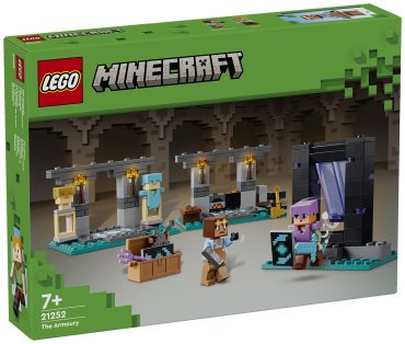 Конструктор LEGO Оружейная палата Minecraft 21252, деталей 203 шт купить,0