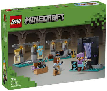 Конструктор LEGO Оружейная палата Minecraft 21252, деталей 203 шт купить,NaN