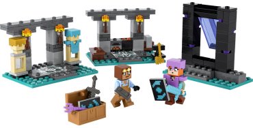 Конструктор LEGO Оружейная палата Minecraft 21252, деталей 203 шт купить,0