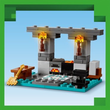 Конструктор LEGO Оружейная палата Minecraft 21252, деталей 203 шт купить,0