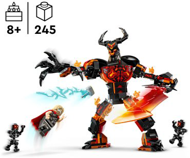 Конструктор LEGO Тор против Суртура Marvel 76289, деталей 245 шт купить,NaN