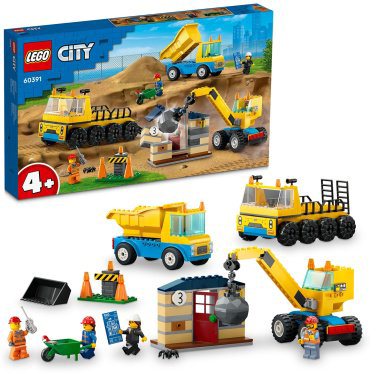 Конструктор LEGO Аварийный кран 60391, деталей 235 шт