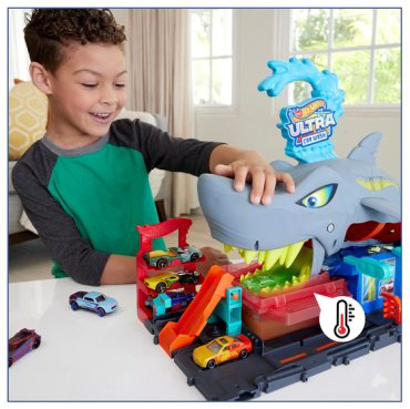 Набор Супер автомойка с Акулой Hot Wheels HTN820 купить,NaN