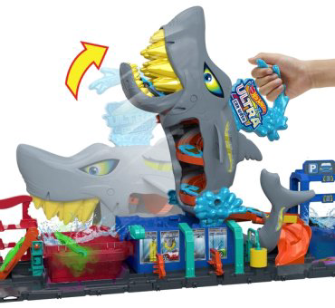 Набор Супер автомойка с Акулой Hot Wheels HTN820 купить,NaN