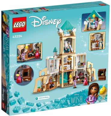 Конструктор LEGO Замок короля Магнифико 43224, деталей 613 шт купить,0