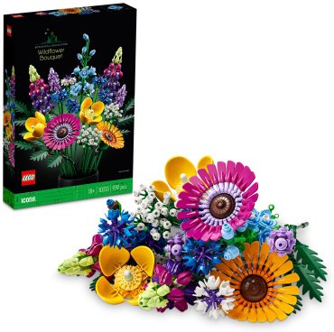 Конструктор LEGO Букет полевых цветов 10313, деталей 939 шт