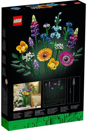 Конструктор LEGO Букет полевых цветов 10313, деталей 939 шт